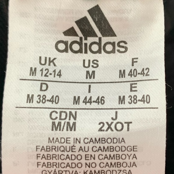 Black adidas track pants - Picture 2 of 2